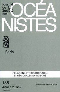 JSO 135 — Relations internationales et régionales en Océanie