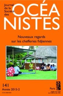 JSO 141 — Nouveaux regards sur les chefferies fidjiennes