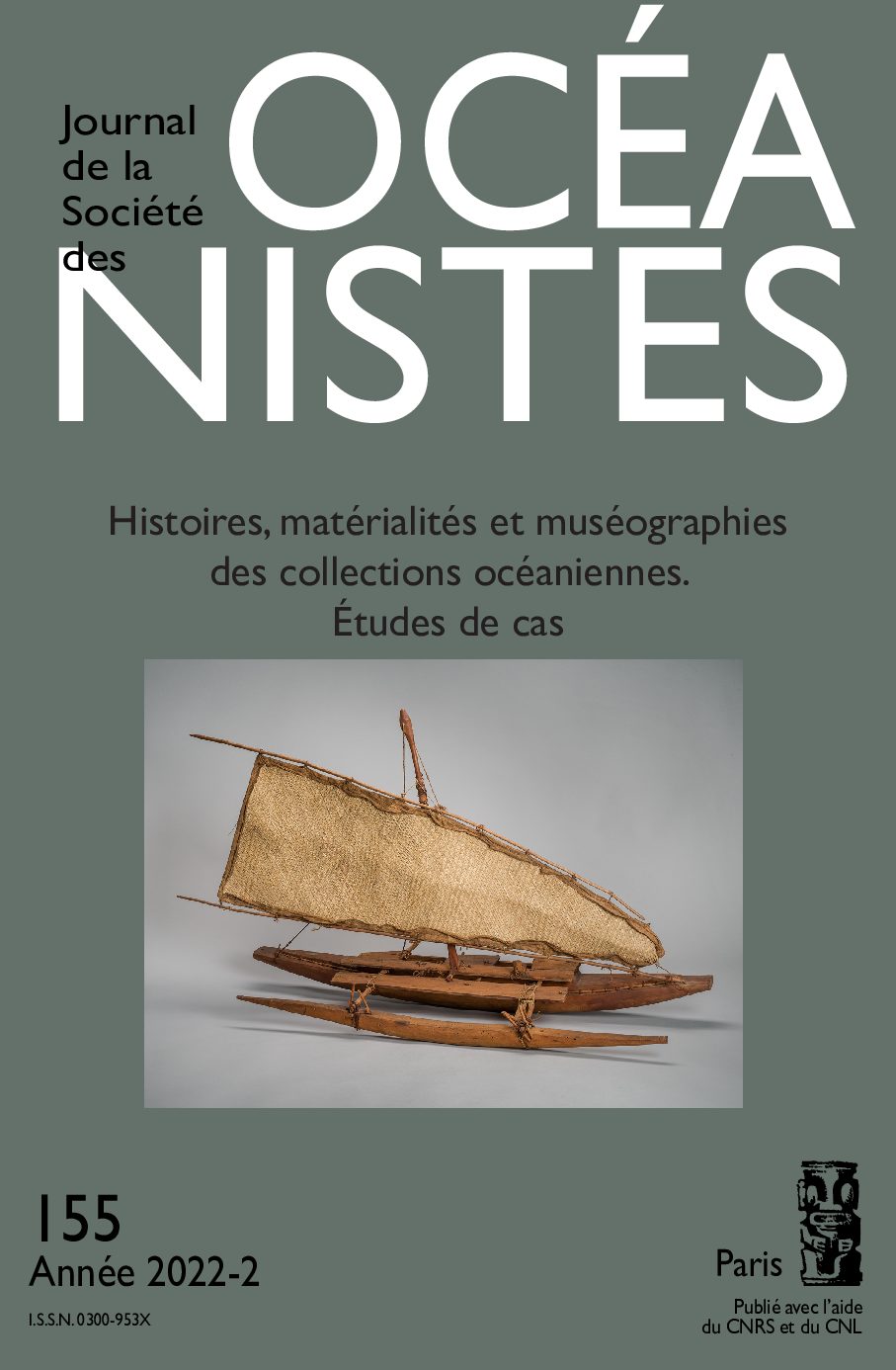 JSO 155 - Histoires, matérialités et muséographies des collections océaniennes. Etudes de cas