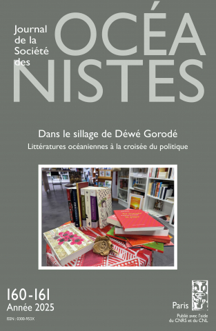 Parution du JSO 160-161 –  Dans le sillage de Déwé Gorodé : littératures océaniennes à la croisée du politique